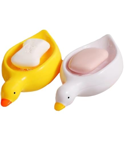 Amazon｜セラミックダックソープディッシュ、かわいい動物ソープ